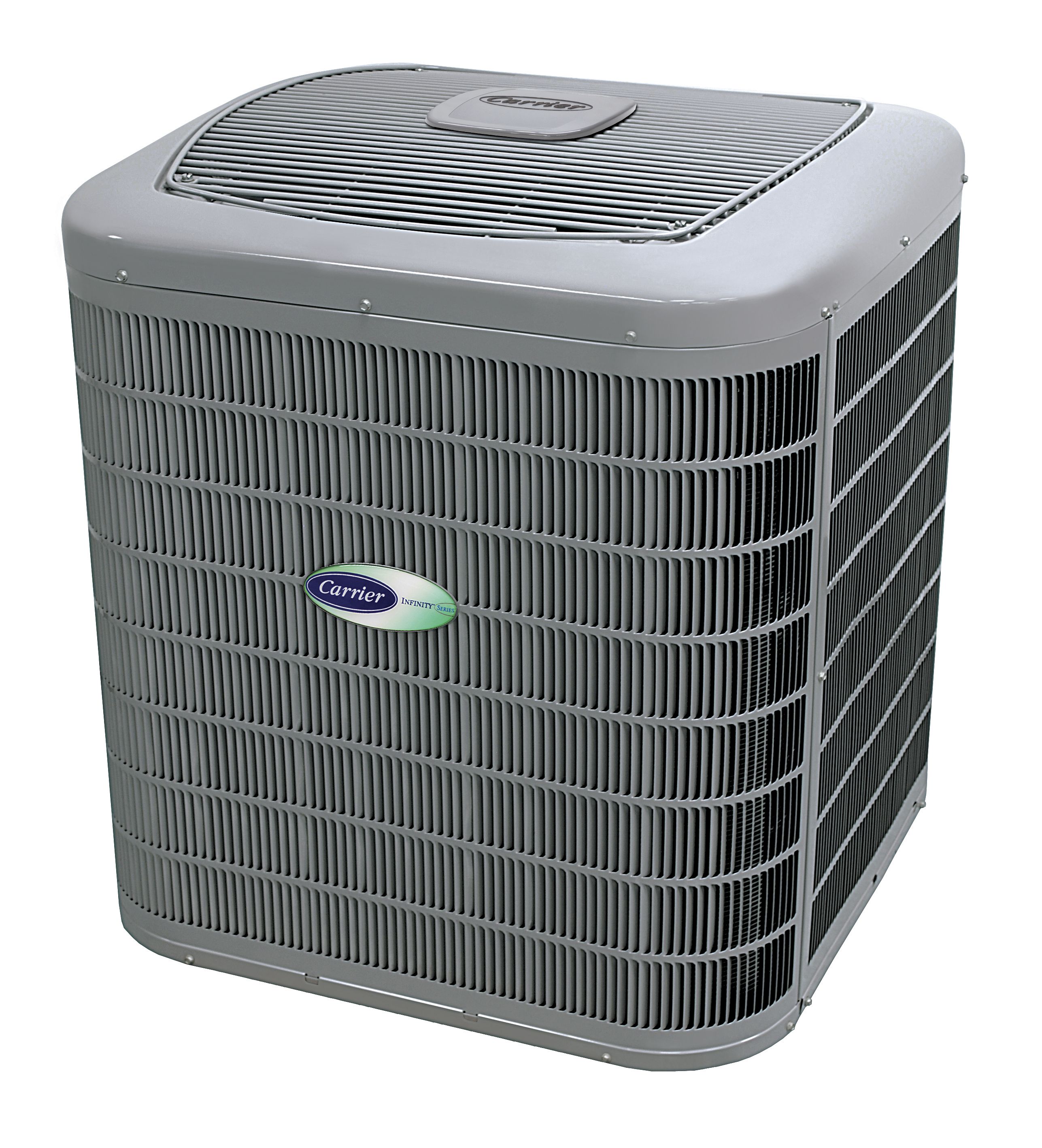 New Carrier Air Conditioner on white background
